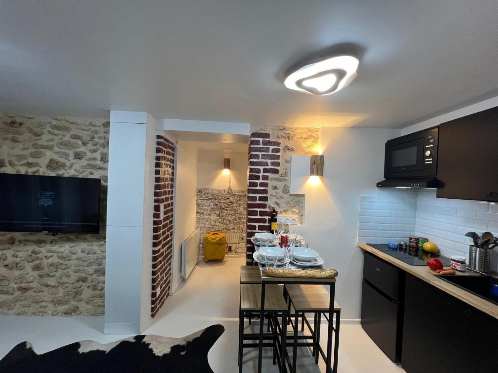 Appartement Design Quartier Montmartre-Sacre-Coeur! Paris Xviiie Kültér fotó